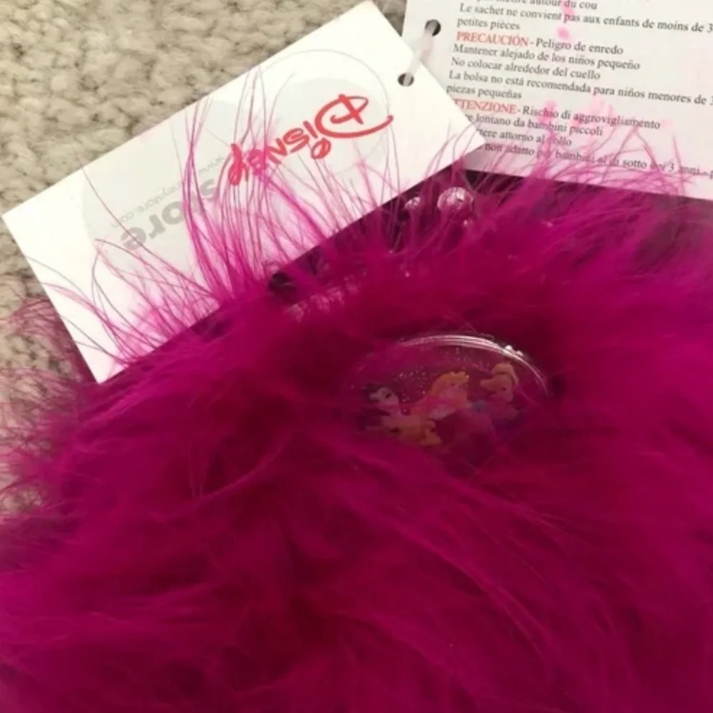 Vintage Y2K Disney Store Princess Feather Purse